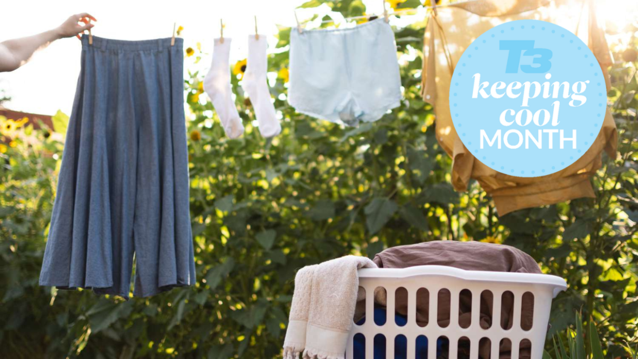  clothes on a washing line 