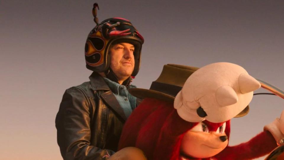 Adam Pally as Wade Whipple in "Knuckles" (Paramount+)