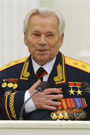 AK-47 rifle inventor Mikhail Kalashnikov dies at 94