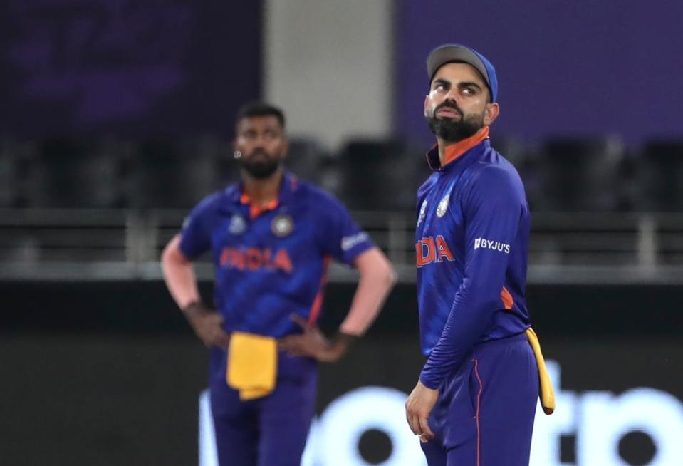 Virat Kohli’s India were beaten by New Zealand on Sunday night (Aijaz Rahi/AP/PA) (AP)