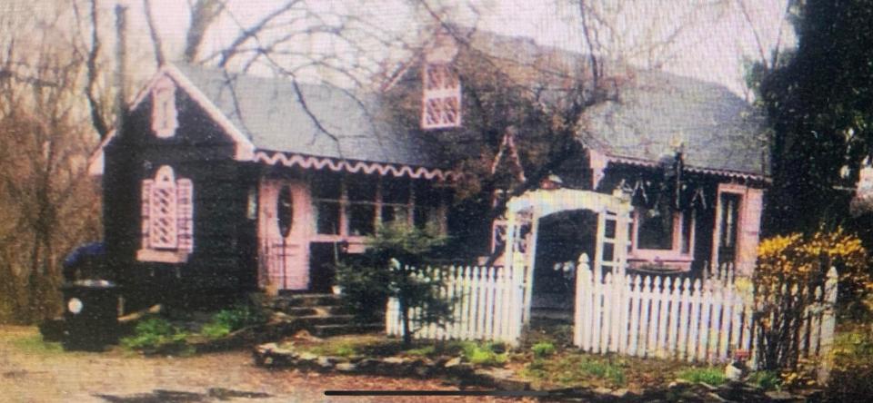 This home on Bowman Street in Westborough once belonged to Theodore "Ted" Rabouin, a local business owner, author and leader of the first state-recognized Wiccan Church.