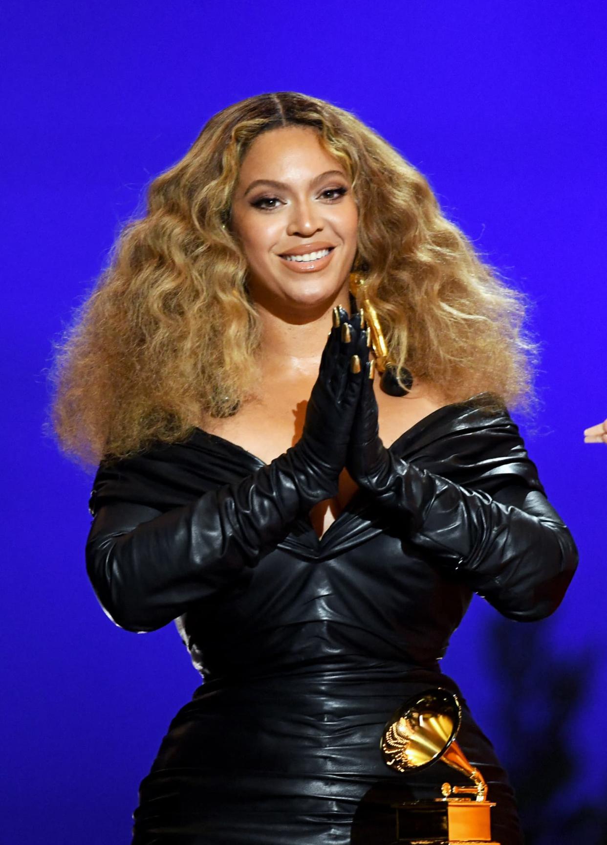 Beyoncé lors de la soirée des Grammy Awards 2021, le 14 mars à Los Angeles - KEVIN WINTER / GETTY IMAGES NORTH AMERICA / GETTY IMAGES VIA AFP