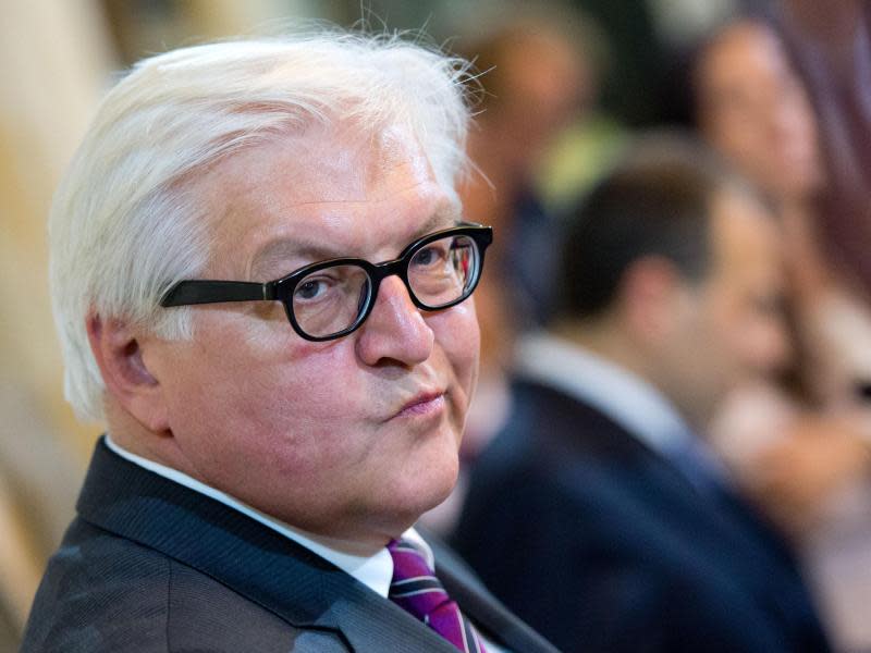 Außenminister Steinmeier reist zu Gesprächen über den Syrien-Konflikt in den Libanon, die Vereinigten Arabischen Emirate. Foto: Bernd von Jutrczenka