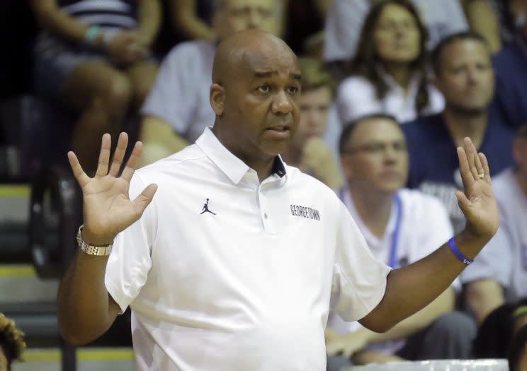 John Thompson III is out at Georgetown after 13 seasons. (AP) 