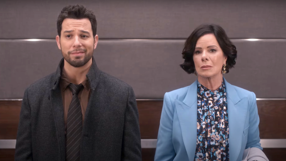 skylar astin and marcia gay harden on so help me todd season 2