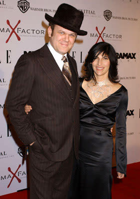 John C. Reilly and wife Alison Dickey at the Hollywood premiere of Miramax Films' The Aviator