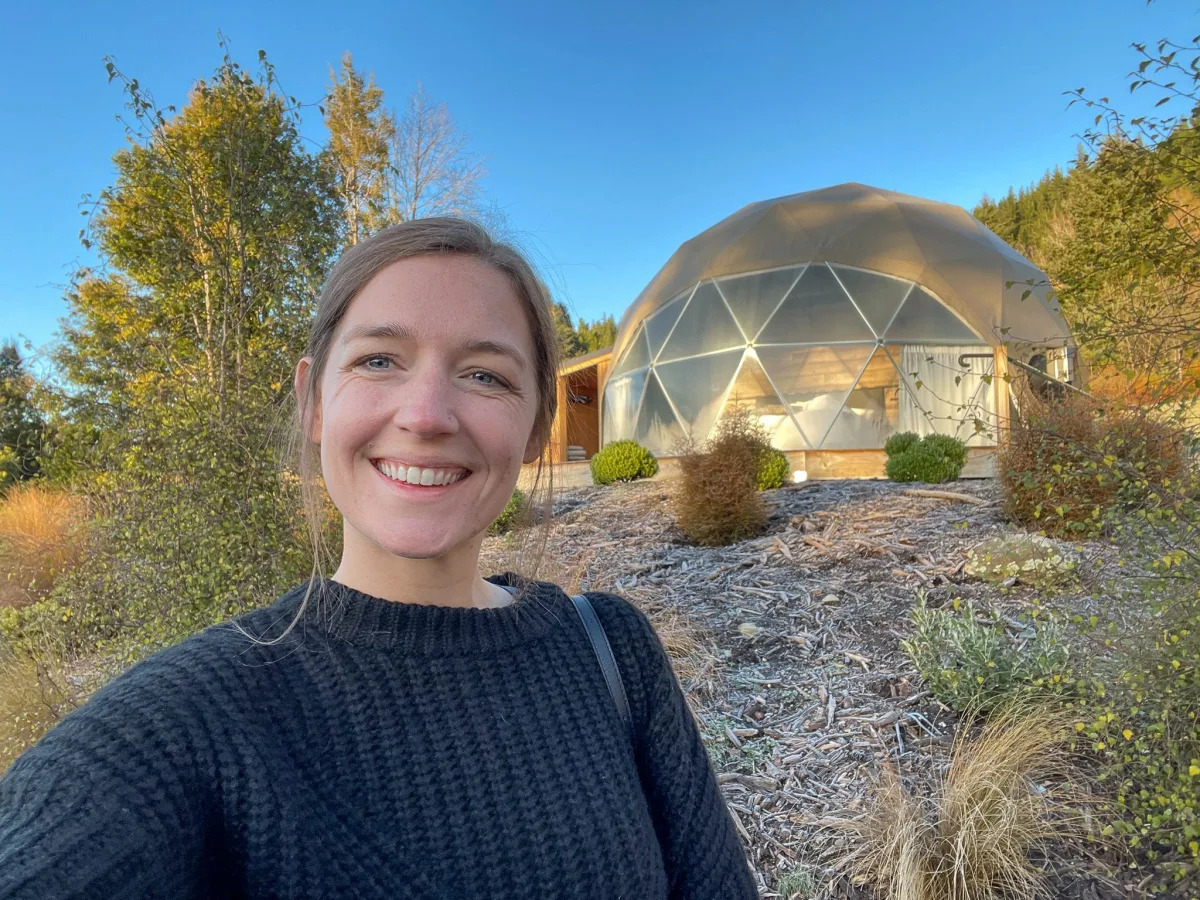 I paid $250 to stay in a plastic tiny house dome in New Zealand in the middle of..