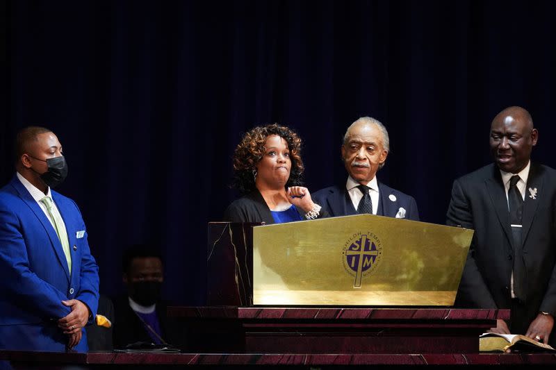 FILE PHOTO: Funeral for Locke in Minneapolis, Minnesota