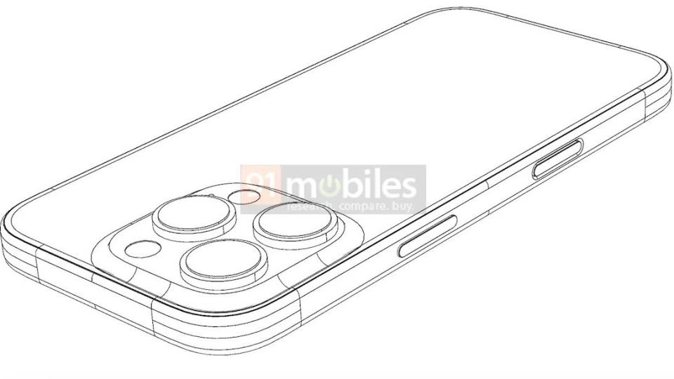 iPhone 16 Pro CAD renders