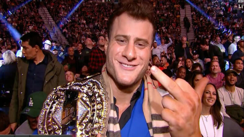 AEW World Champion MJF Attends UFC 282, Comments On Paddy Pimblett's Decision Victory