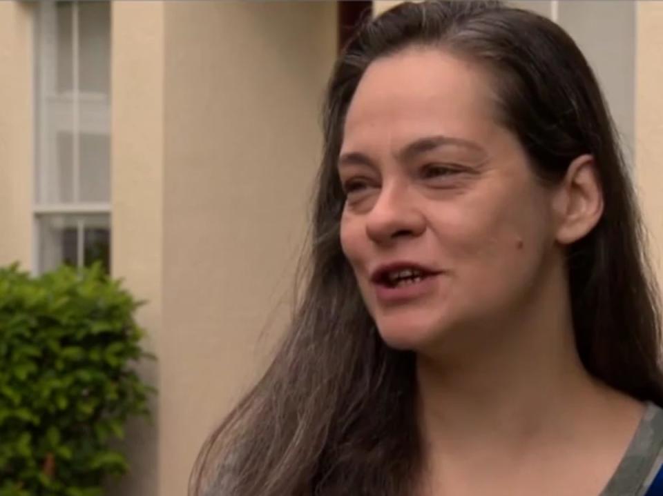 Flaviane Carvalho describes how she helped the child in distress (Screengrab/Wesh)
