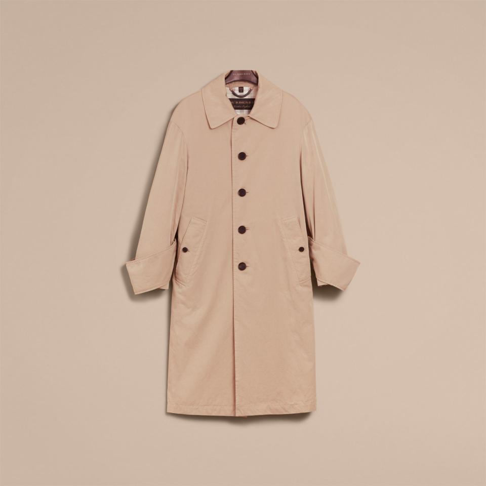 Tropical Gabardine Car Coat