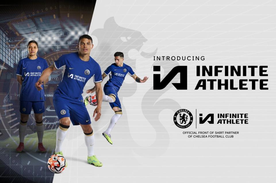 Chelsea announced their new sponsor over the weekend (Chelsea FC/Infinite Athlete)