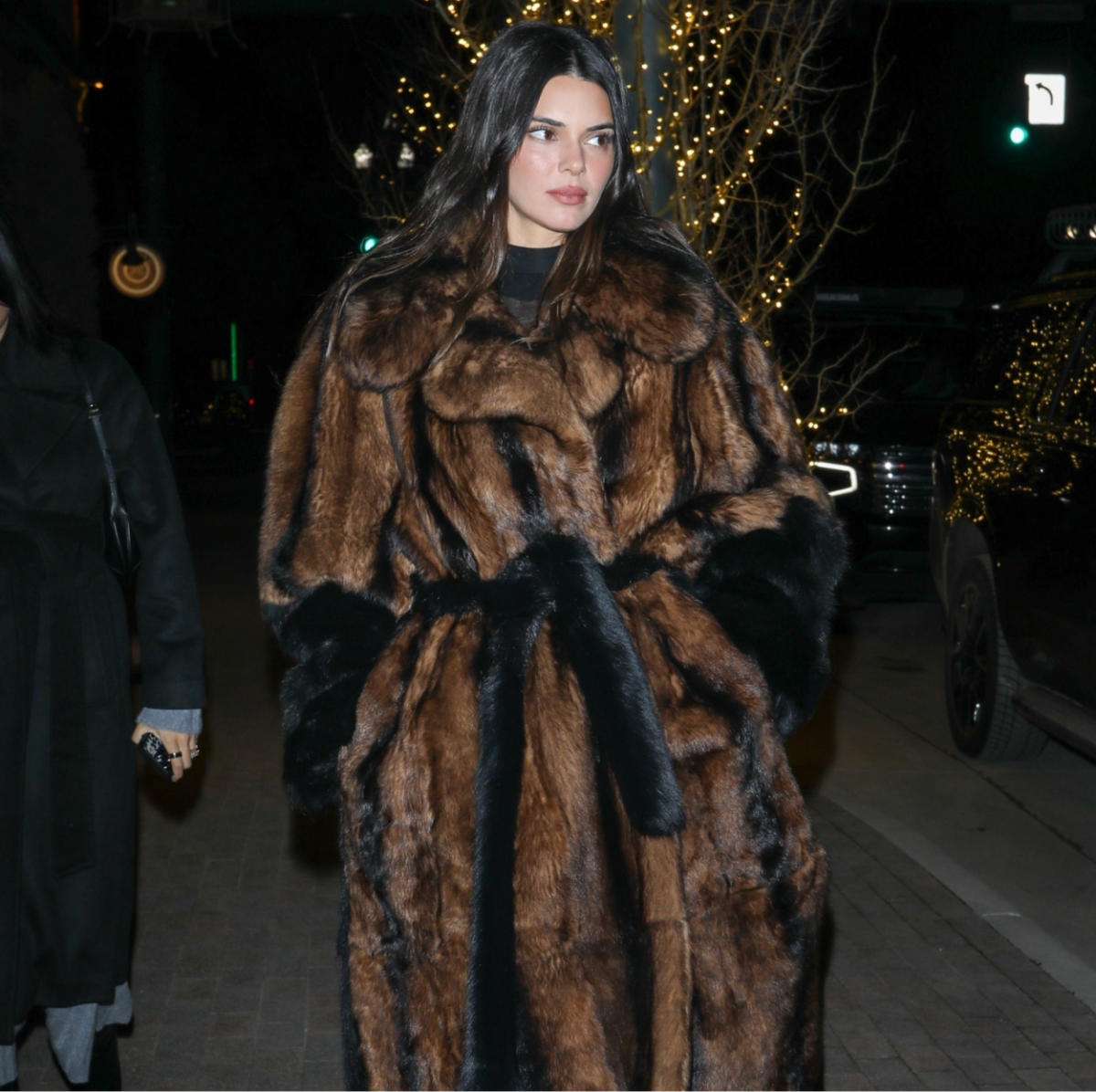 Kendall Jenner Wears Over $33K Worth of Real and Faux Fur Coats in Aspen:  PHOTOS