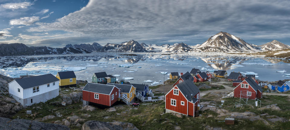 GREENLAND HAS THE MOST OPEN SPACE