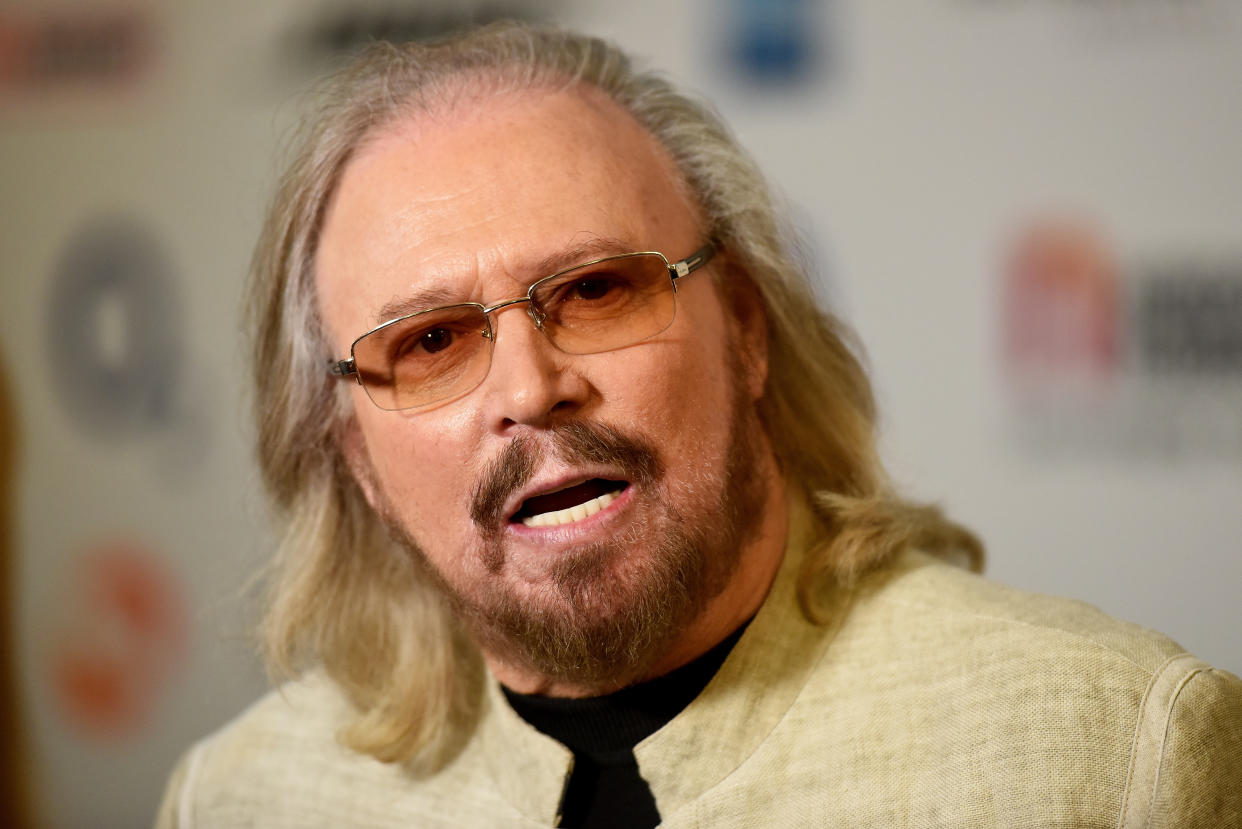 LONDON, ENGLAND - JUNE 30:  Barry Gibb attends the Nordoff Robbins' O2 Silver Clef Awards at The Grosvenor House Hotel on June 30, 2017 in London, England.  (Photo by Dave J Hogan/Dave J Hogan/Getty Images)