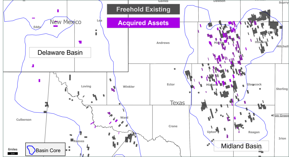 Acquired Asset Map