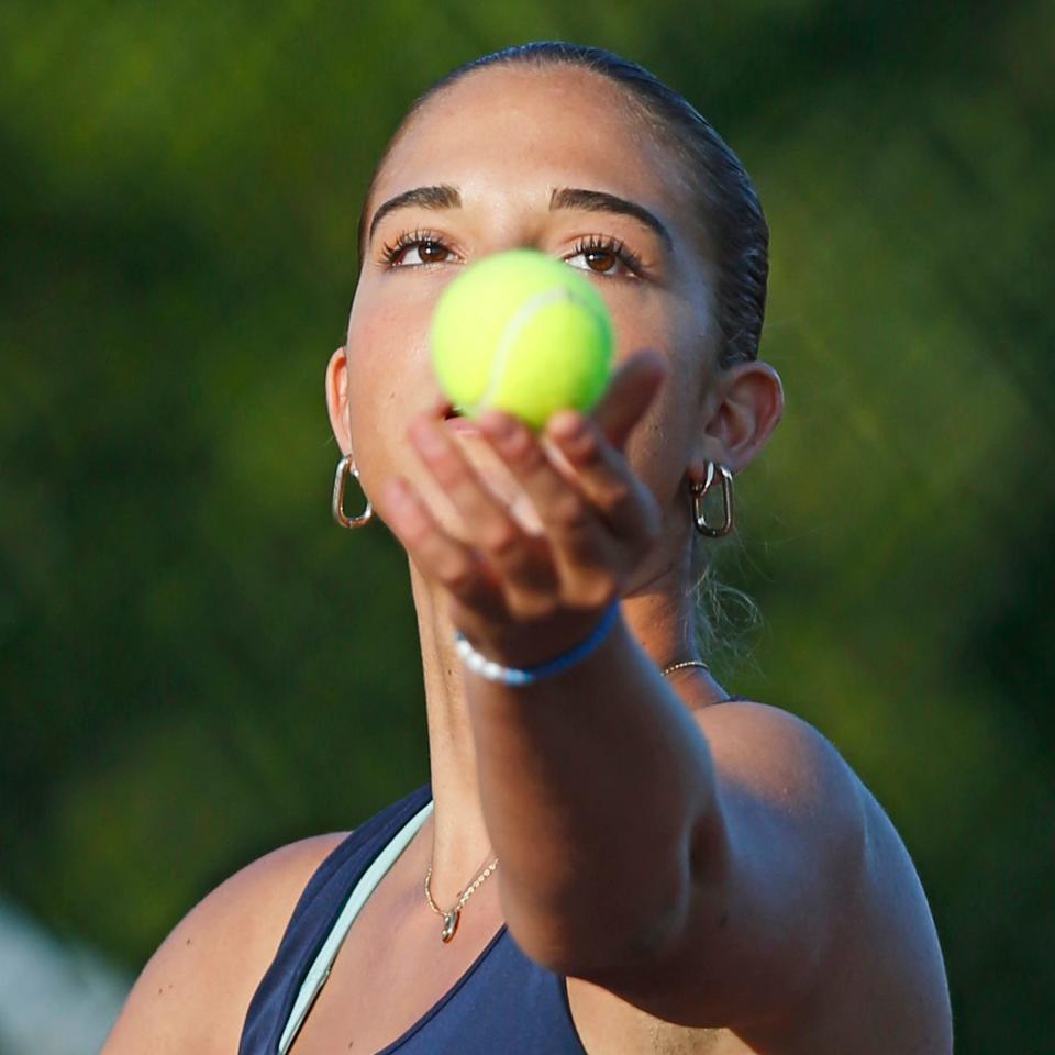 South Kingstown's Alexa Clark is the heavy favorite to win Sunday’s State Championship Singles Tournament final but her biggest challengers might be two players she hasn’t seen this season — East Providence’s Abigail Ellison and Barrington’s Ava Koczera-Kasem.