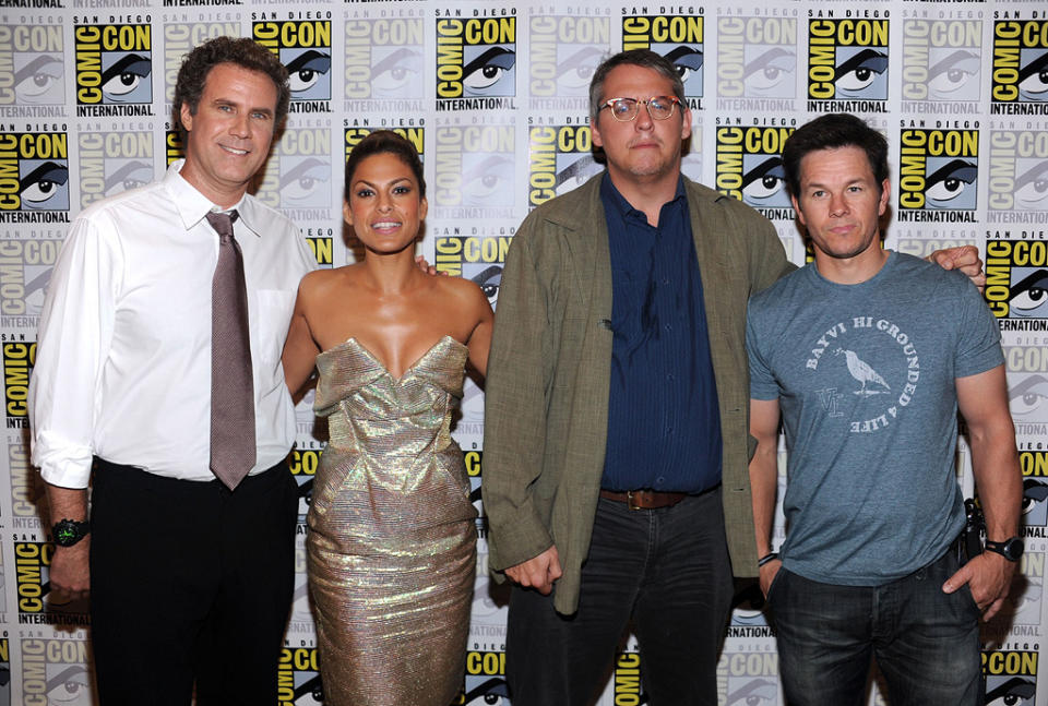 2010 Comic Con Panels Will Ferrell Eva Mendes Adam McKay Mark Wahlberg