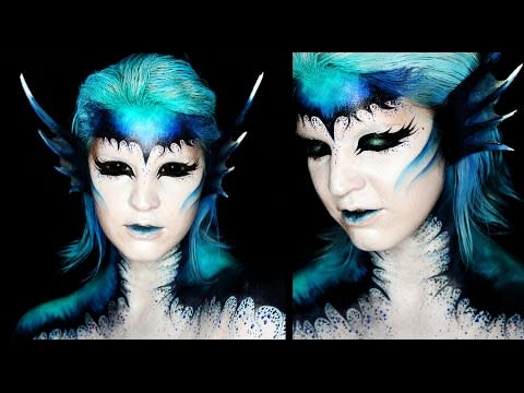 2) Dark Mermaid Makeup Tutorial