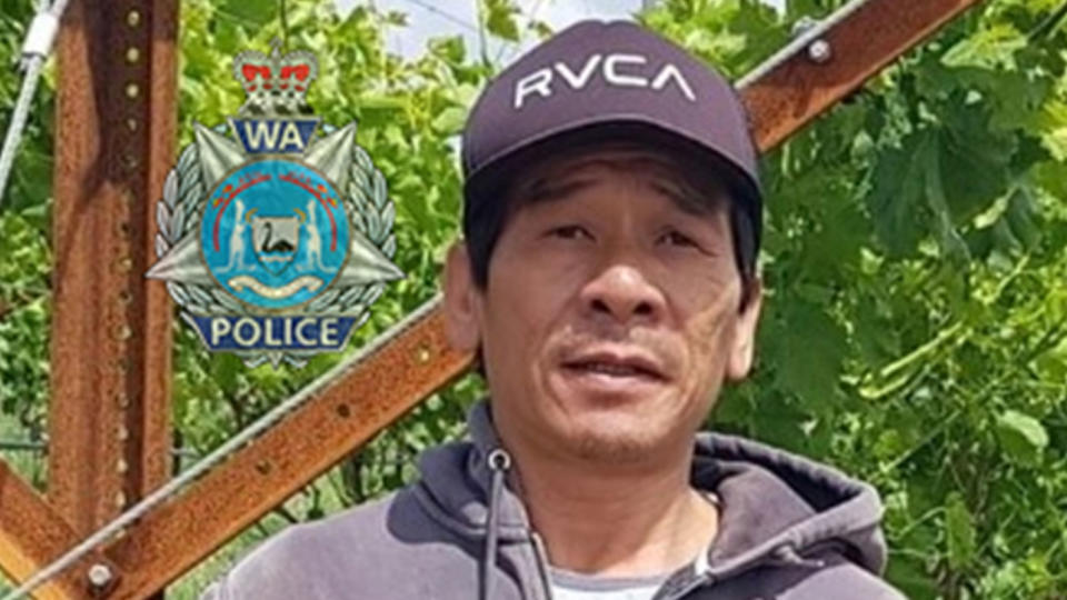 Police are looking for the car owned by Dinh Lam Nguyen, whose body was found in a dam near Perth. Source: WA Police