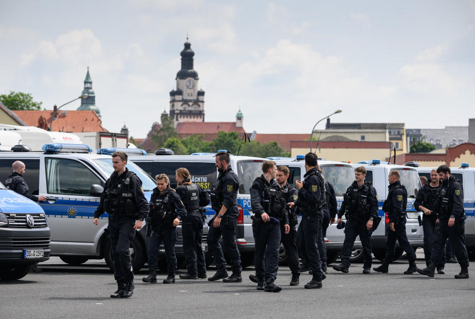 Suche nach verschwundenem Mädchen in Döbeln (Bild: dpa)