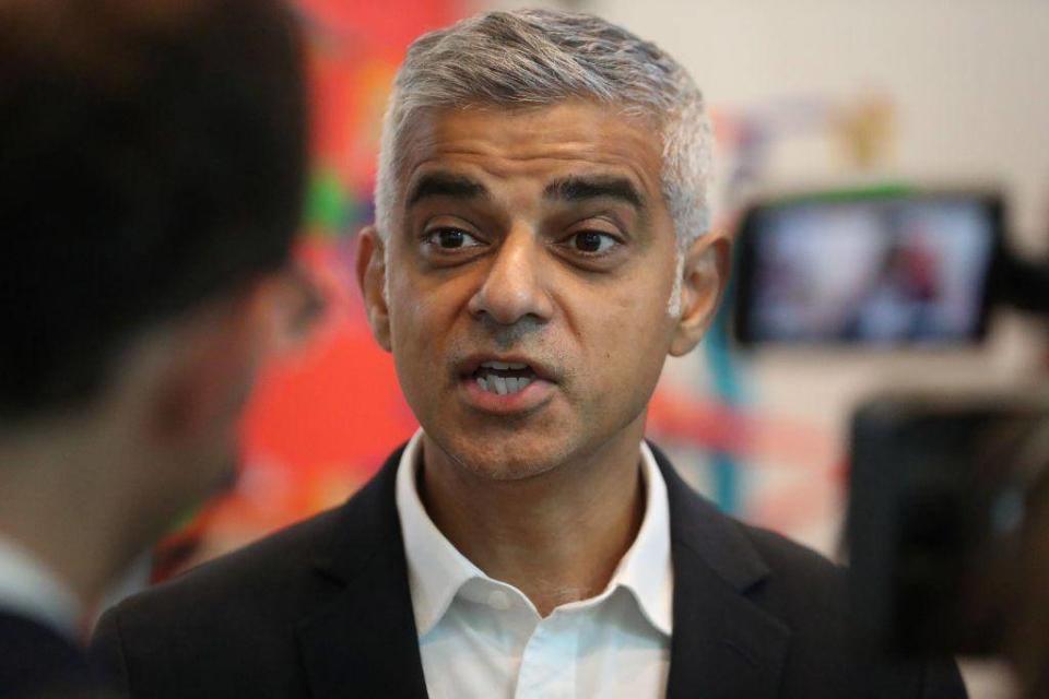Some critics have personally blamed Mr Khan for the rise in violent crime in London (AFP/Getty)