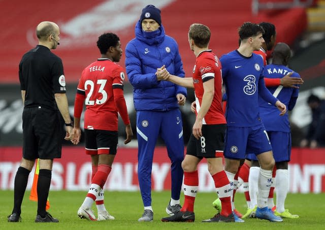 Thomas Tuchel's side were frustrated by Southampton 