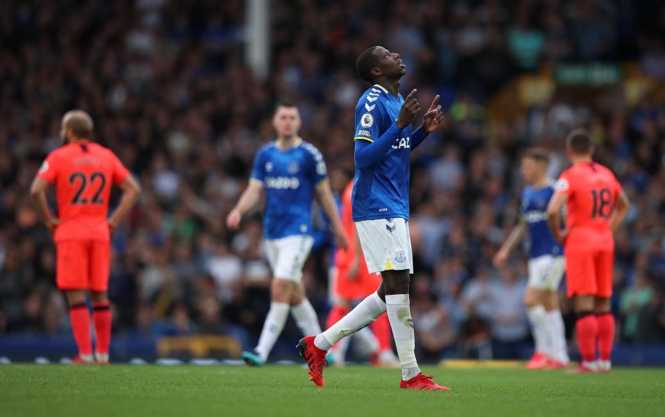 Abdoulaye Doucoure scored Everton's second goal - Getty Images