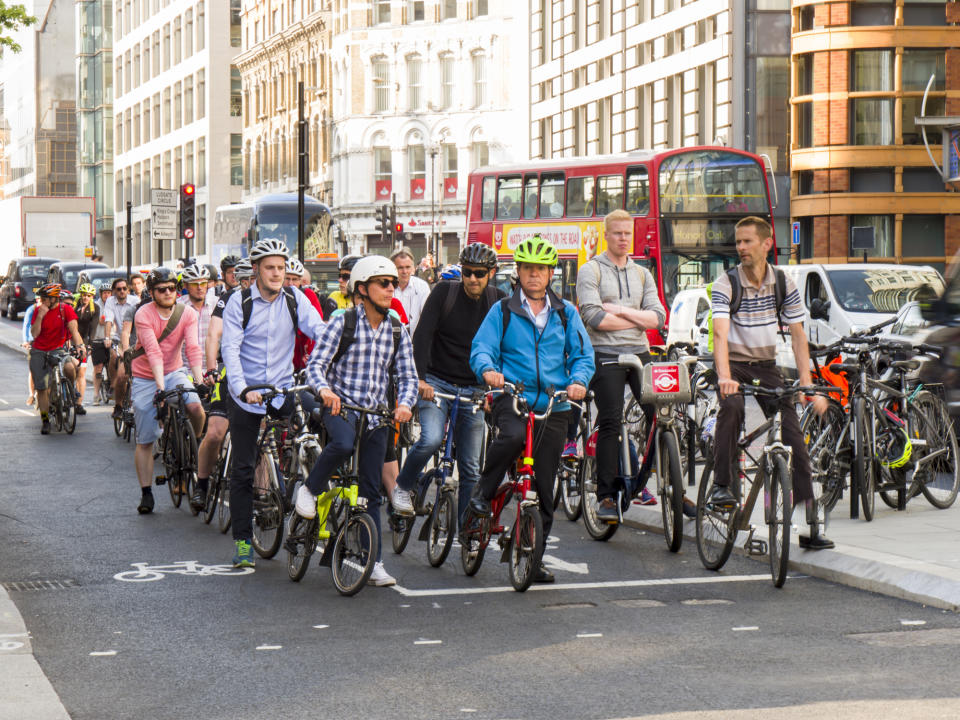 <em>Initiative – the crackdown on ‘close passing’ is part of a wider initiative to promote cycling (Picture: Getty) </em>