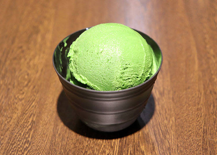 Matcha Premium No.7, single cup (537 yen, without tax)