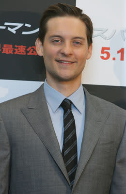 Tobey Maguire at the Tokyo photocall of Columbia Pictures' Spider-Man 3