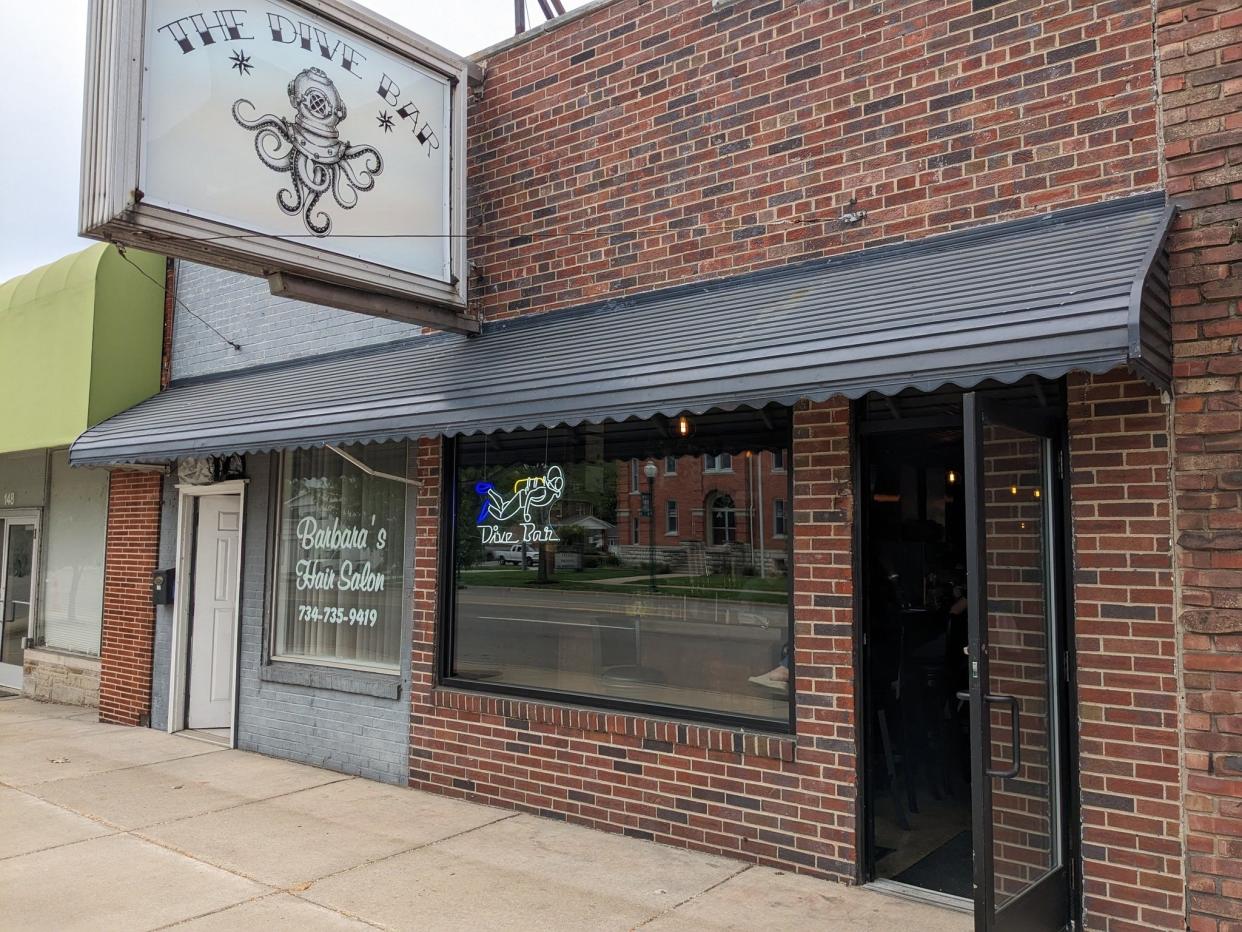 The Dive Bar, 142 N. Monroe St., opened in May 2023. The Monroe City Council unanimously approved Monday, August 21, 2023 an application for The Dive Bar to join the downtown Social District.