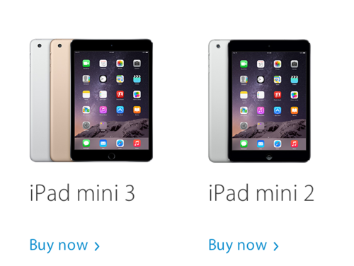 Buying screen for iPad mini 2 and iPad mini 3