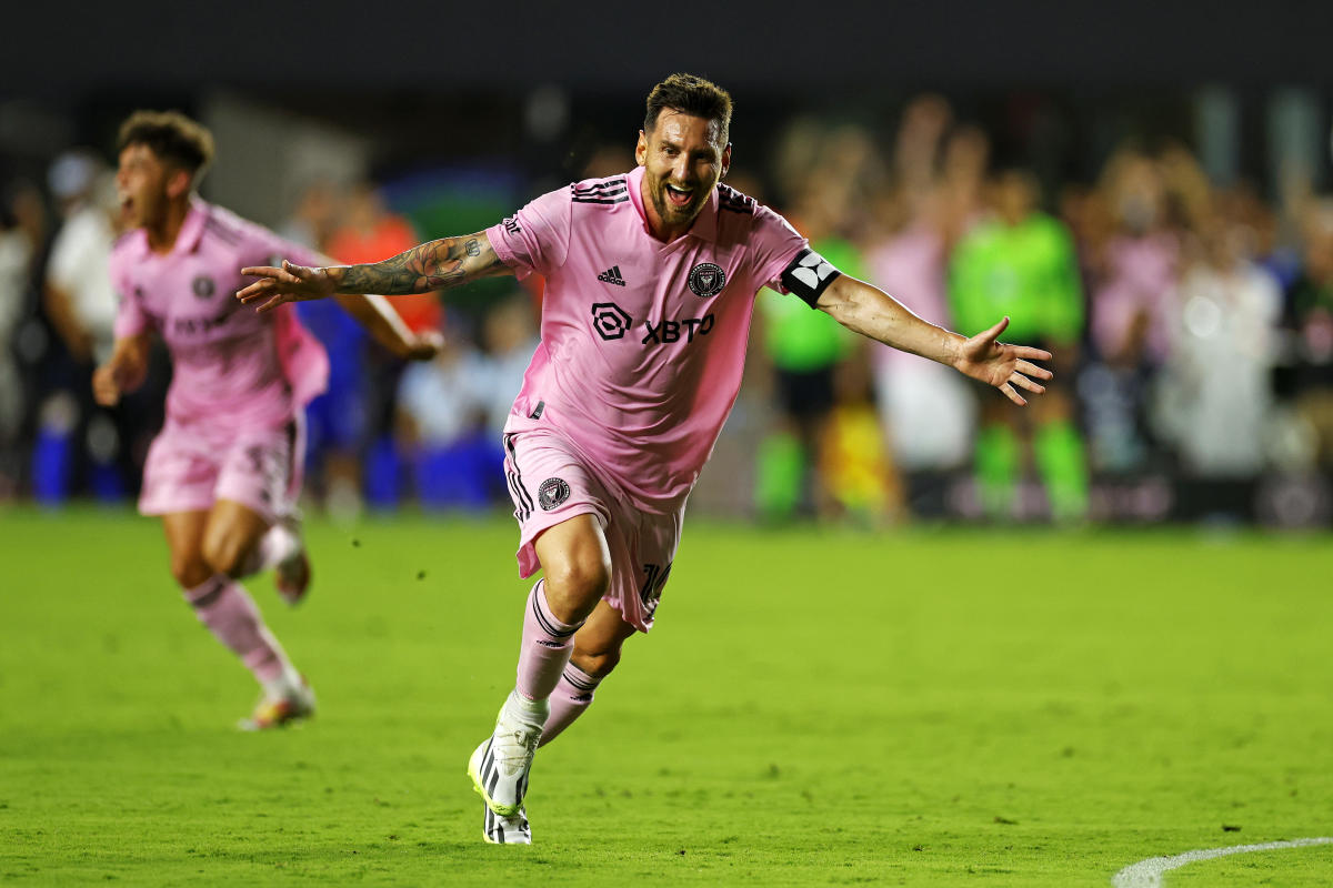 Lionel Messi's winner for Inter Miami in his debut got the attention of the  sports world