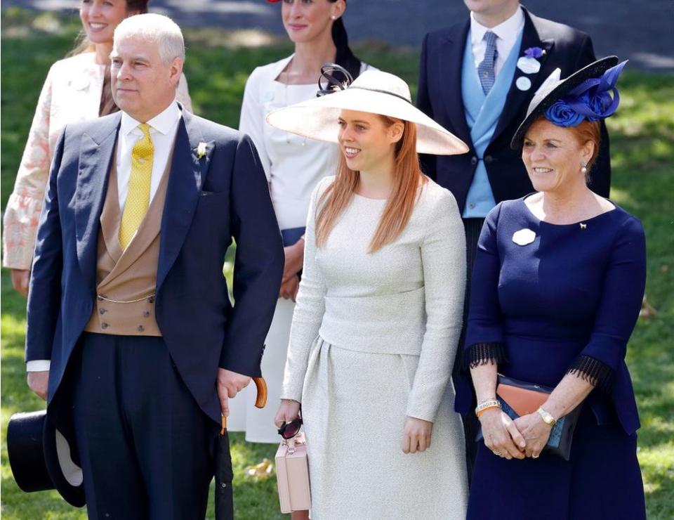 Prince Andrew, Princess Beatrice and Sarah Ferguson | Max Mumby/Indigo/Getty