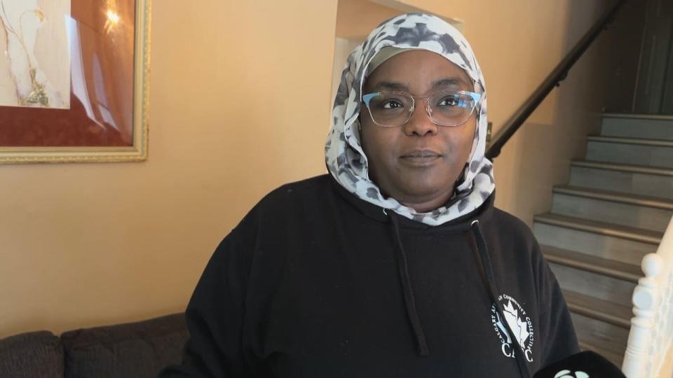 Hagir Sail is a consultant with the Calgary African Community Collective. She attended a community meeting in Marlborough hoping to find out more about why police charged and then stayed homicide charges against two Black 14 and 18-year-old brothers.