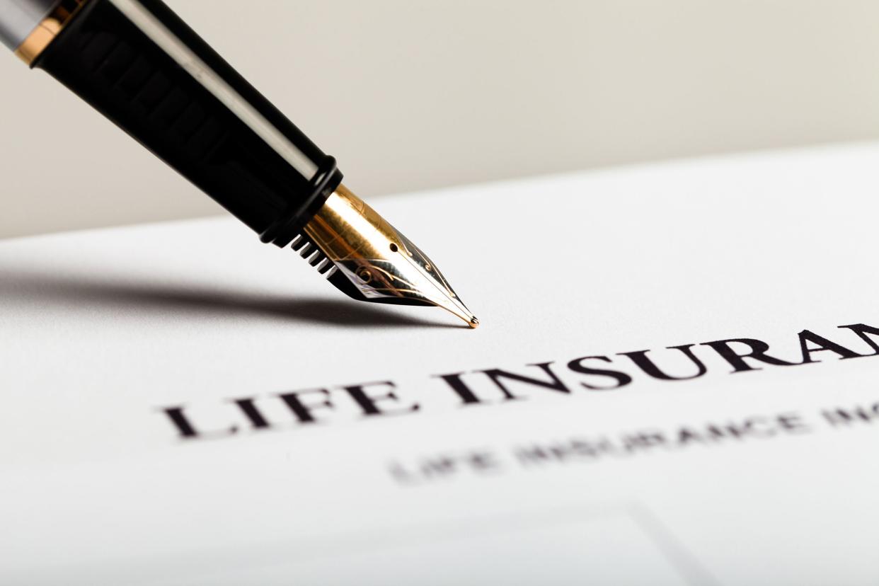 pen on life insurance