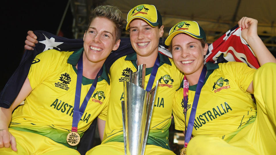 The World T20 triumph has come at a vital time for Australian cricket. Pic: Getty