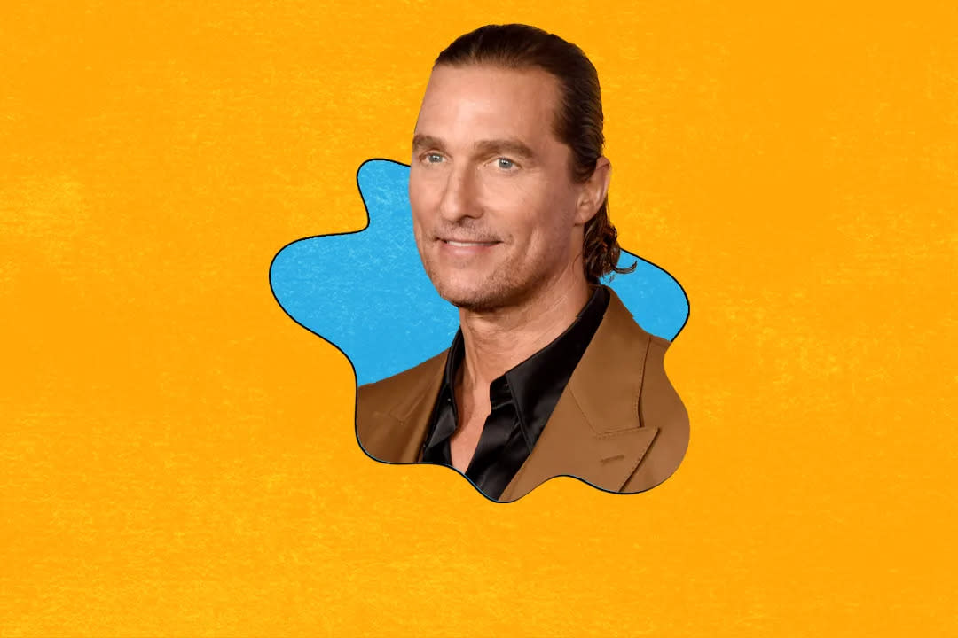 Matthew McConaughey tiene tres hijos: Levi, de 15 años, Vida, de 13, y Livingston, de 10. (Ilustración fotográfica para Yahoo Noticias; foto de Getty Images)
