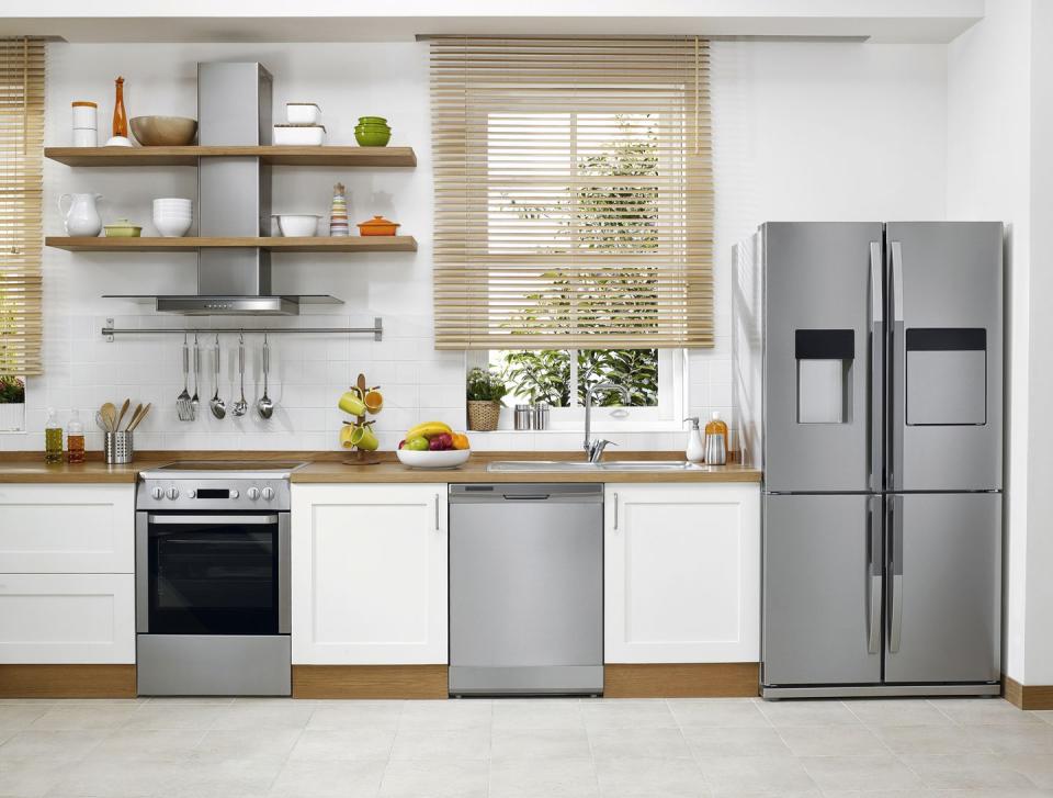 <p><strong>Average lifespan: about 9 years</strong></p><p>Unfortunately dishwashers have one of the shortest lifespans when it comes to major household appliances. To maintain your dishwasher, <a rel="nofollow noopener" href="https://www.thebalanceeveryday.com/how-to-clean-and-maintain-a-dishwasher-1388711" target="_blank" data-ylk="slk:The Balance Everyday;elm:context_link;itc:0;sec:content-canvas" class="link ">The Balance Everyday</a> suggests you follow the owner's manual's recommended maintenance instructions, keep the sprayer arm nozzle unclogged, and clean the drain.</p>