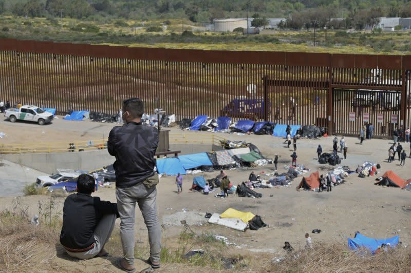 Title 42 had been in place since March 2020 when the Trump administration acted to reduce crossings, ostensibly to stop the possibility of COVID-19 coming into the country through its border with Mexico. File Photo by Carlos Moreno/UPI