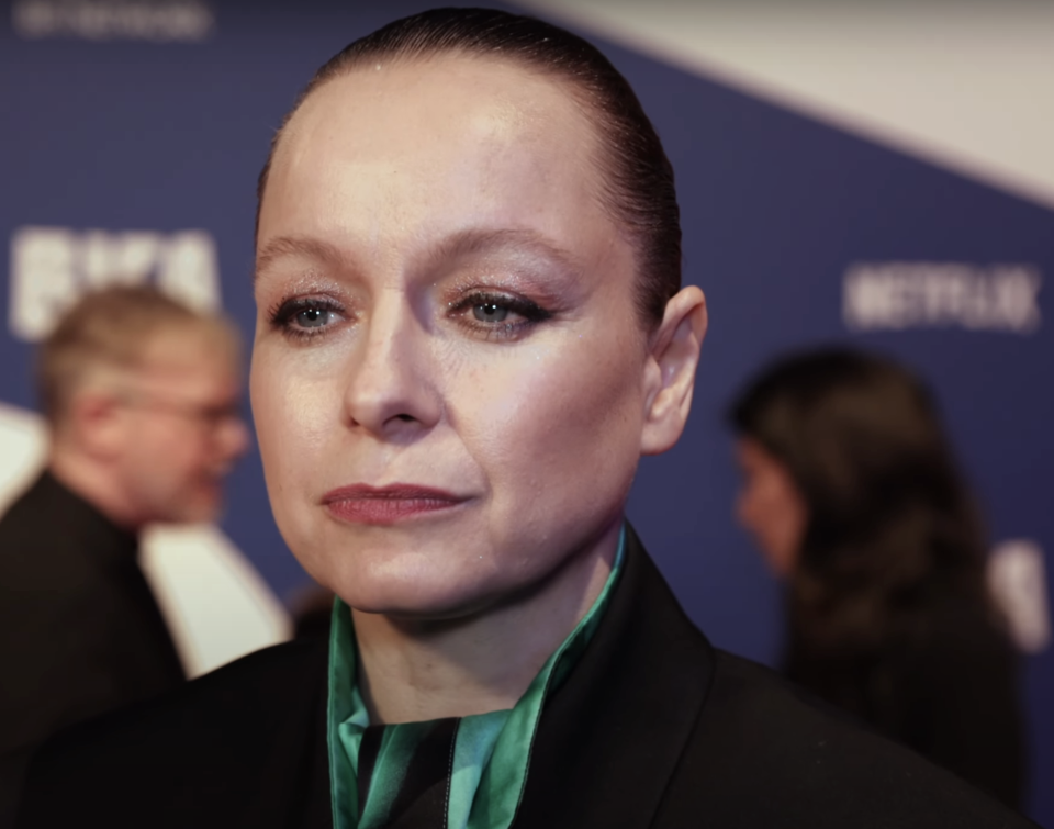 Closeup of Samantha Morton