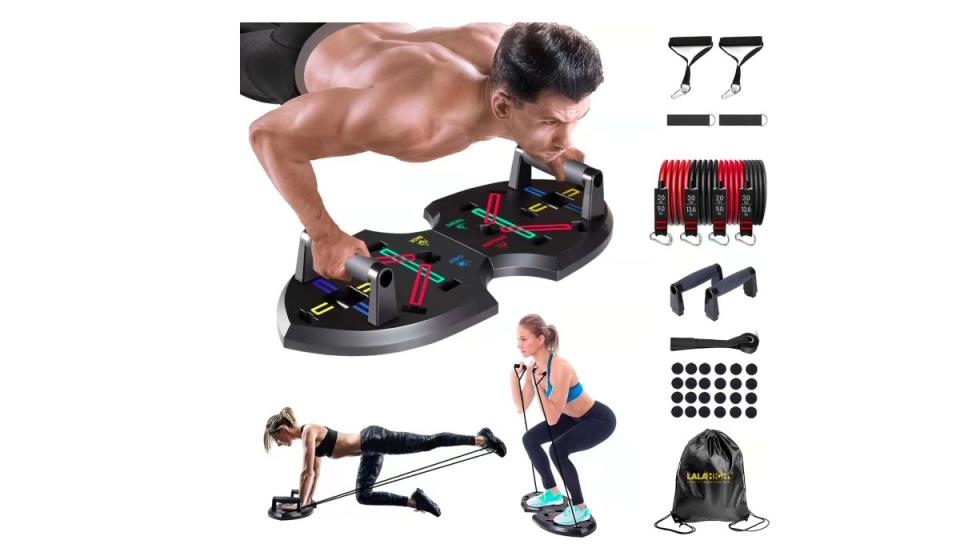 A versatile push-up board