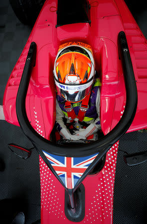 Motorsport - W Series - Hockenheim, Germany - May 4, 2019 Britain's Esmee Hawkey during qualifying REUTERS/Kai Pfaffenbach