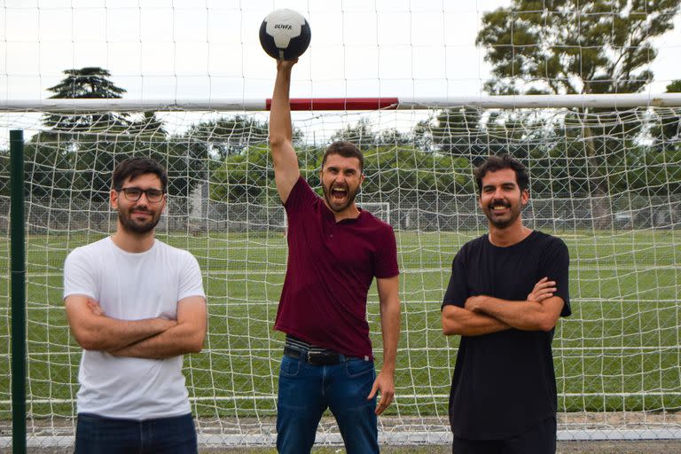 Ezequiel Torti, Agustín Rozada y José González Ruzo, los creadores de Oliver.