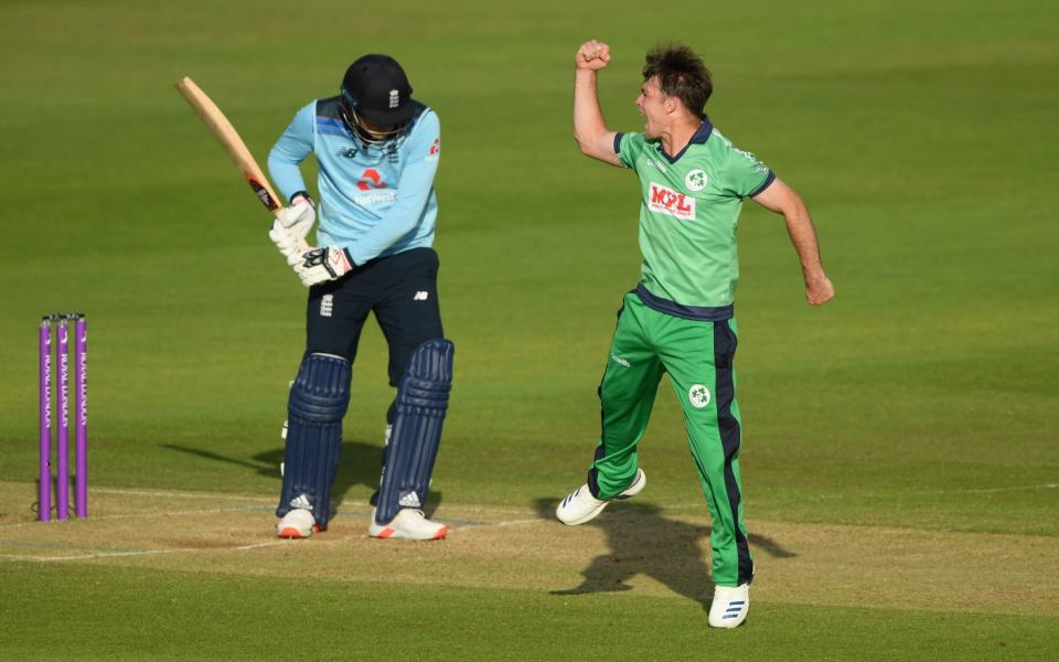 Curtis Campher impressed with bat and ball for Ireland - GETTY IMAGES
