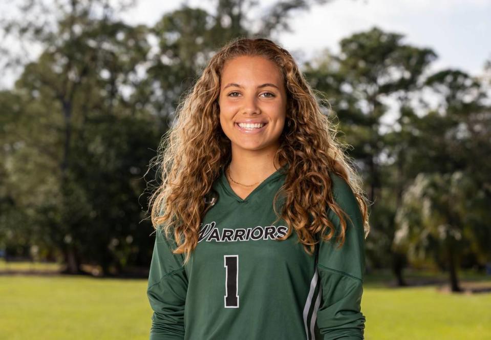 Emily Matias, Westminster Christian School, Volleyball. All-Dade players photographed at A.D. Barnes Park on Tuesday, Dec. 6, 2022, in Miami, Fla.