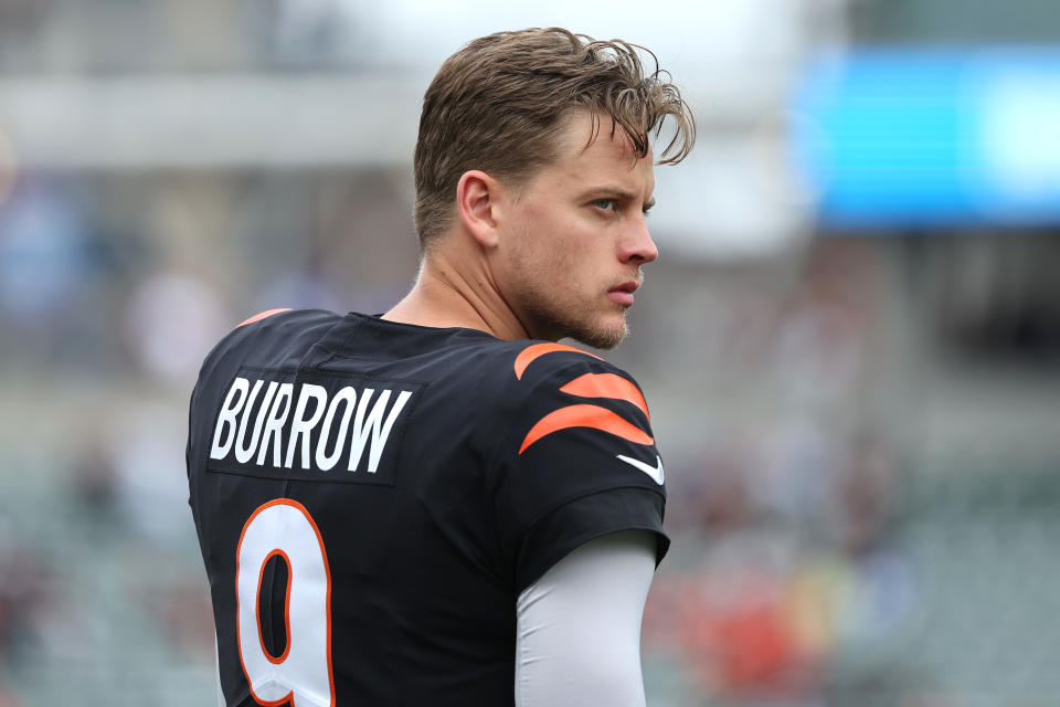 Don't look now, but Joe Burrow and the Bengals have climbed back to .500 after starting 0-2. Again. (Photo by Michael Hickey/Getty Images)