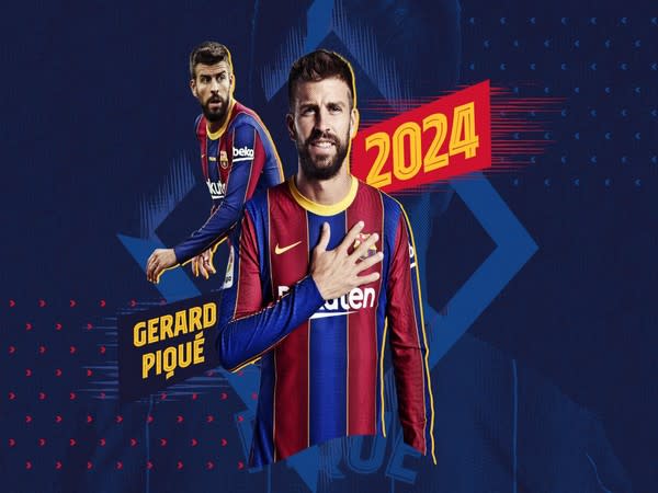 Gerard Pique (Photo/ Barcelona Twitter) 